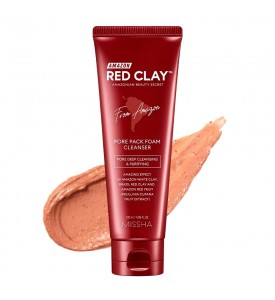 Red Clay Pore Pack Foam Cleanser