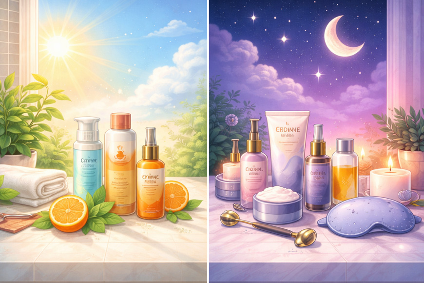 Morning vs Night Skincare Routine: What’s the Difference and Why It Matters
