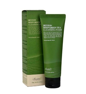 Benton Deep Green Tea Cleansing Foam 120g